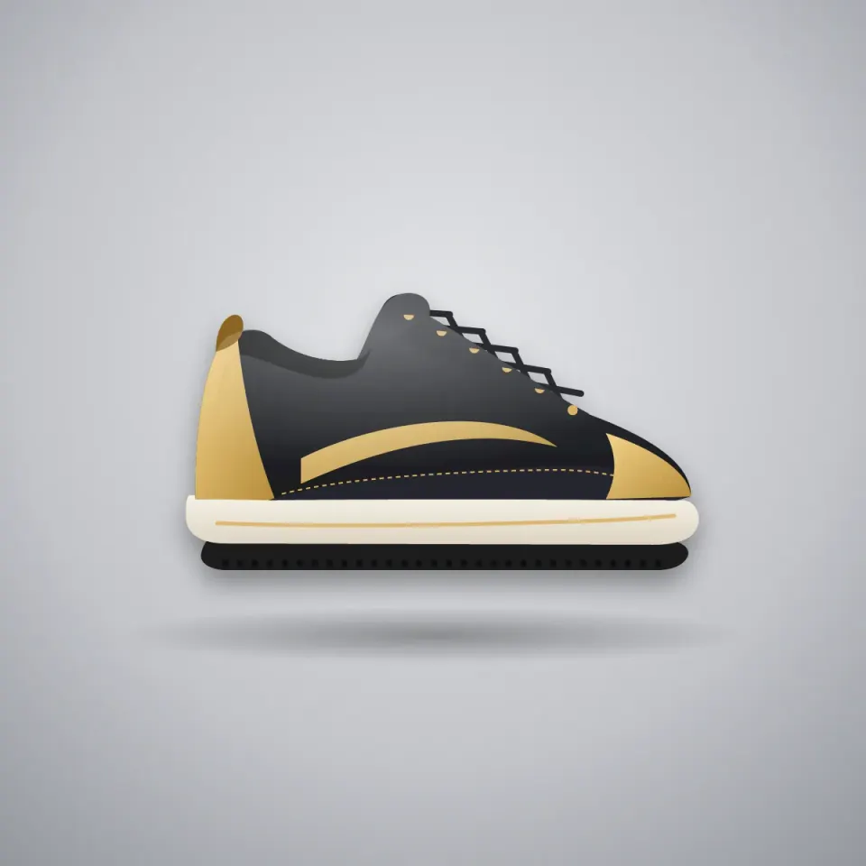 Street Court, Black / Gold