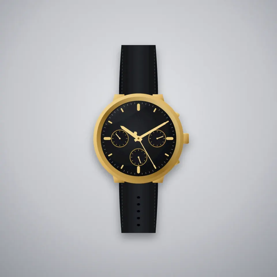 Midnight Chrono, Black / Gold